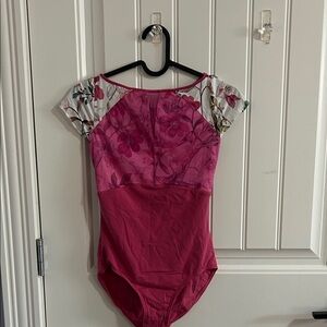 Floral Pink Leotard